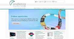 Desktop Screenshot of endlessrewards.com.au